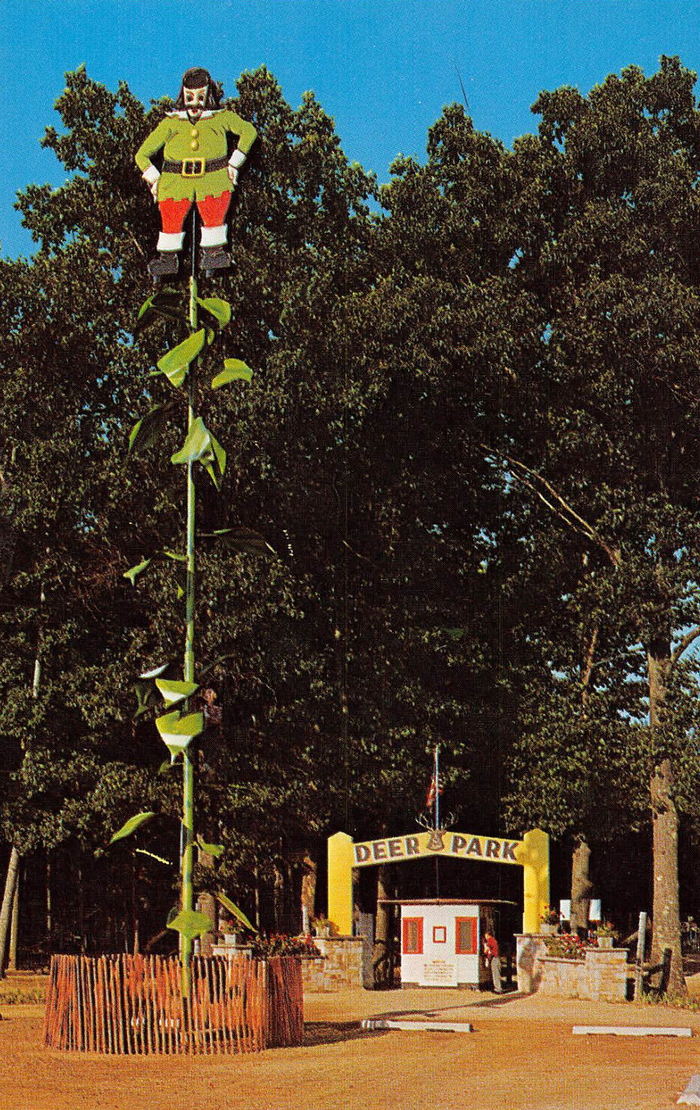 Michigans Adventure (Deer Park) - 1960S Postcard As Deer Park